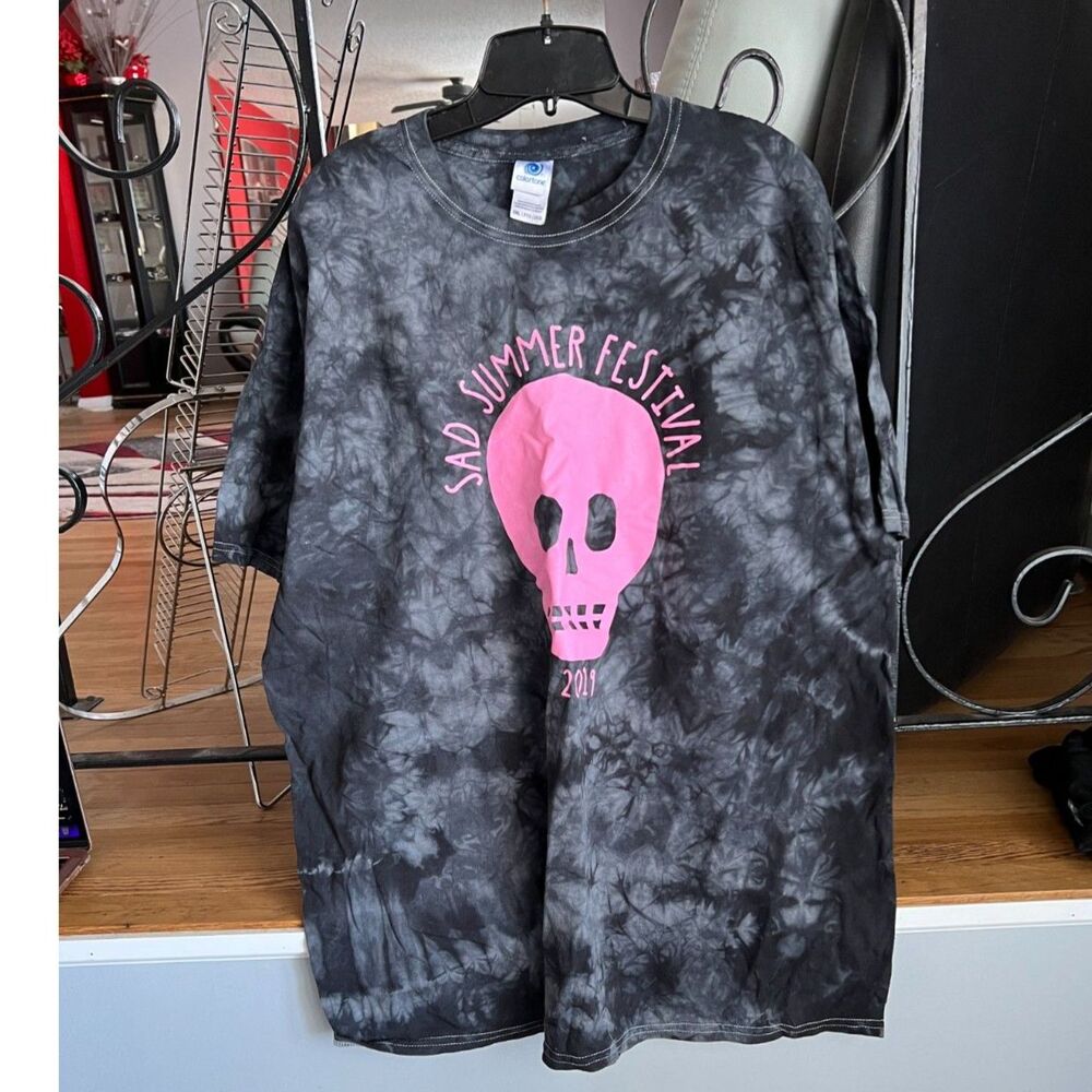 Sad Summer Festival 2019 Skull T Shirt
